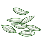 Decorative Agricultural Leaf Icon